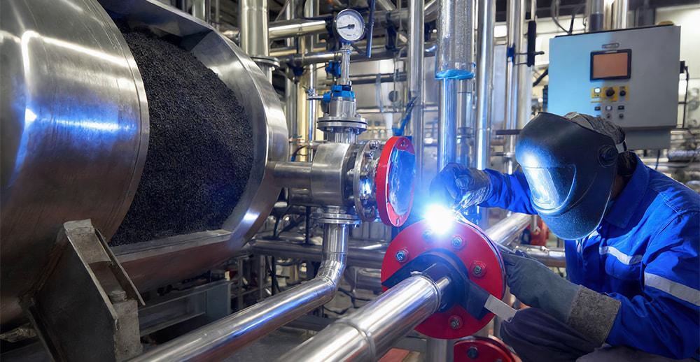Industriële zuivering en verplaatsing