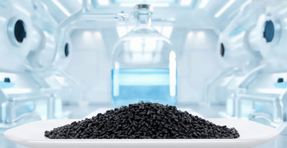 Draaggas voor laboratoriuminstrumenten